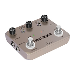 Bàn Đạp Hiệu Ứng Guitar Điện Bass Đôi <span class=keywords><strong>Looper</strong></span> Chính Xác Tiện Dụng Công Nghệ Mới Nhất - Product Image 5