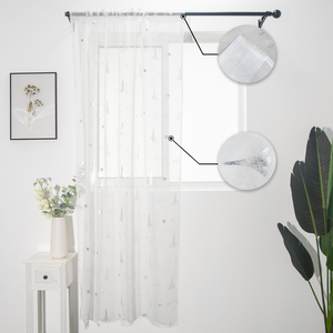 Rideau transparent filtrant la lumière XinLan sur le thème de <span class=keywords><strong>Paris</strong></span> pour la décoration de la chambre à coucher et du salon - Product Image 2
