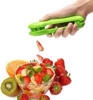 Presse-agrumes citron vert tendance, hachoir à légumes, coupe-raisin sans pépins, coupe-cerise bébé, trancheuse à fraises