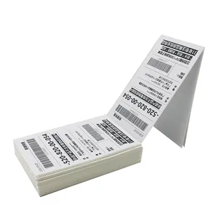 Three proof thermal paper adhesive label paper core roll form for express delivery waterproof oil proof alcoholic proof label