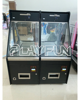 PlayFun USA, jeu d'arcade populaire à pièces, machine à pousser des pièces avec un trou bonus, machine à pousser des pièces avec un distributeur de billets