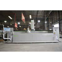 Tour à profilés en aluminium CNC 3 en 1 JUNDE 3,5 m 4 axes pour perçage, fraisage et chanfreinage