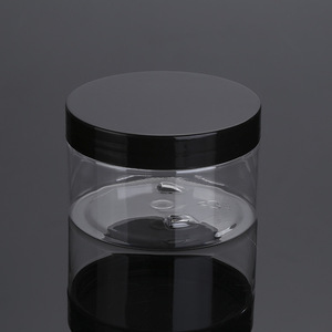 <b>Plastic</b> Bottle 250ML Cylinder Wide Mouth Pull Ring <b>Cap</b> Cosmetic Packaging HD-001 - Product Image 1