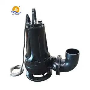 cutting impeller centrifugal large flow sludge submersible sewage pump factory China