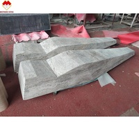 Plinthe en travertin beige personnalisée table basse en travertin gris ruban de dinde table d'appoint cubique moderne
