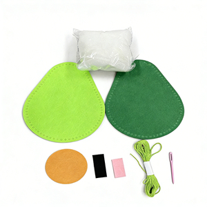 8pcs DIY Felt Avocado Craft <b>Kit</b> Kids Cute <b>Sewing</b> Project Educational Handmade Toy Creative Play Gift - Product Image 2