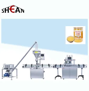 Good quality Spice Powder Filling Machine Coffee Flour Chilli Milk Powder Filler Auger Screw Granule Powder Filling Machine