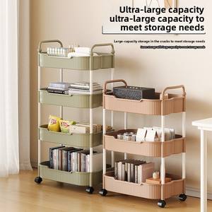 Chariot de rangement grande capacité, étagère à chaussures simple pour entrée, gain de place, étagère de rangement multi-niveaux élégante pour la maison - Product Image 3