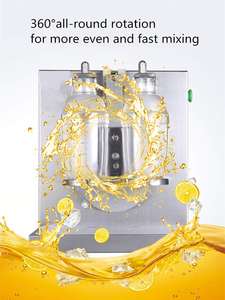 Machine à secouer les bubble teas en acier inoxydable argenté - Product Image 6