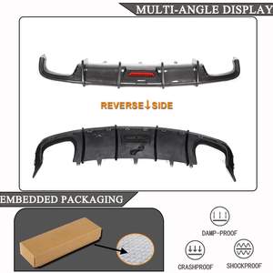 <span class=keywords><strong>A6</strong></span> <span class=keywords><strong>2012</strong></span>-2018 S6คาร์บอนไฟเบอร์ตัวกระจายแสงด้านหลังสำหรับ Audi <span class=keywords><strong>A6</strong></span> <span class=keywords><strong>S</strong></span>-<span class=keywords><strong>line</strong></span> S6 C7.5 <span class=keywords><strong>2012</strong></span>-2018กันชนหลังชุดบอดี้สปอยเลอร์ - Product Image 6