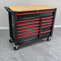 Chariot à outils de réparation automobile 718 pièces avec plateaux en mousse EVA, ensemble d'outils, chariot à outils, équipement de garage, armoire à tiroirs mobile