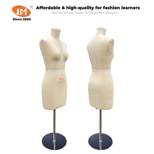 Junmei Maniquí de Fibra de Vidrio Impreso en 3D a <span class=keywords><strong>Escala</strong></span> <span class=keywords><strong>1</strong></span>/<span class=keywords><strong>2</strong></span>, Talla 84, con Parte Superior del Cuerpo, Pinzable, Mini Maniquí para Confección de Patrones y Enseñanza de Moda - Product Image 4