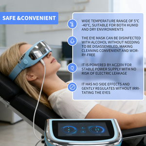 Nuovo Arrivo 2026: Dispositivo Intelligente per la Riabilitazione Oculare con Terapia a Luce Rossa e Compressione Termica per il Sollievo dalla Miopia - Product Image 6