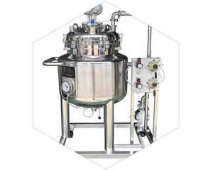 50 ~ 200Liter luft betriebener Mischt ank mit Membran pumpe Hergestellt von SS316L - Product Image 1