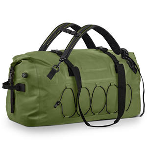 Échantillon gratuit, prix compétitifs, sac de vélo de sport imperméable en PVC 500D, sac de livraison, sac de vélo, sac de moto, sac de siège arrière - Product Image 1