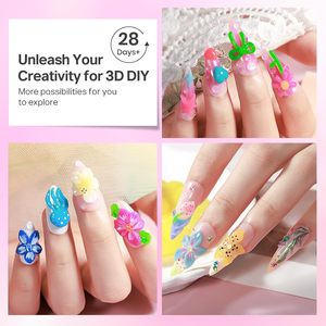 NUEVO Esmalte de Uñas en Gel 3D 4D 5D de 12 Colores, Estilo Japonés, para Esculpir Uñas - Product Image 3
