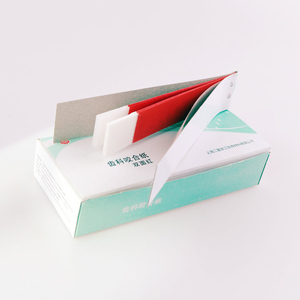 Película de oclusión de papel articulado Dental de dos caras de calidad médica fuente de alimentación Manual azul y roja y 200 hojas/caja - Product Image 4