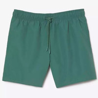 Shorts de bain réversibles pour hommes à taille haute, séchage rapide, antibactériens, avec logo avant, en polyester/coton, couleurs personnalisées, 1 pièce