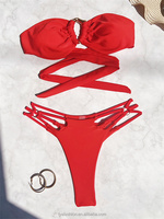 Vente en gros de micro string sexy anneaux de bikini accessoires en métal pour maillots de bain pour femmes distributeurs fabricant de vêtements de plage de luxe