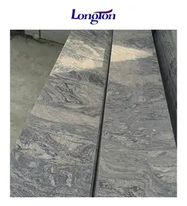 Le Granit Natural Stone Quarry from African Polished Grey Juparana Blue Vein Granite Paver Stone Outdoor Decor Wave Sand Granite