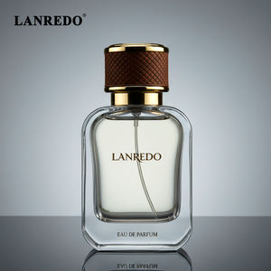 Flacone Spray Vuoto per Profumo Personalizzato con Logo, 30ml 50ml 100ml, Bottiglia in Vetro Trasparente con Tappo in Pelle - Product Image 1