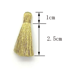 Hiện Đại Rèm Tua Cắt Tỉa Mỹ Phong Cách Vàng Kim Loại Nhỏ Ả Rập Rèm Tua Mặt Dây Chuyền Cho Trang Chủ Dệt Trang Trí - Product Image 2