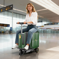 Valise Électrique Portative à Cadre en Aluminium avec Roues Pivotantes pour Voyages d'Affaires – Bagage Intelligent Léger en PC