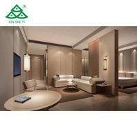 Ensemble de meubles de chambre d'hôtel meubles d'hôtel ensembles de chambre cinq étoiles meubles d'hôtel en bois
