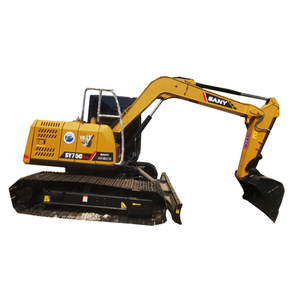 7 tonnes d'occasion Sany Sy75c Sy75c PRO Pelle hydraulique sur chenilles utilisée avec marteau concasseur - Product Image 1