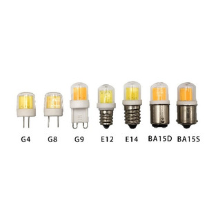 <span class=keywords><strong>Bombilla</strong></span> LED COB con Tapa de Vidrio G8 <span class=keywords><strong>G9</strong></span> G4 120V 110V 3W - Product Image 1