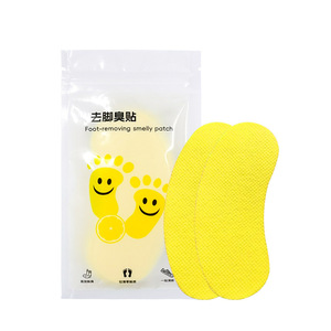 Disposable Shoe Deodorizing Patches Yellow 10 Sheets Anti Odor Fragrance Insoles For Foot Sweat Absorption Basketball Shoes - Product Image 5