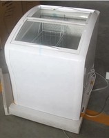 Congélateur de présentation de crème glacée Smad 138L, congélateur chinois, mini congélateur pas cher