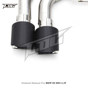 BSK Catback silenciador SS304 tubo para BMW X5 <span class=keywords><strong>M50</strong></span> 4,4 T G05 2019-2023 rendimiento coche de carreras Valvetronic sistema de escape con tubo <span class=keywords><strong>X</strong></span> - Product Image 5