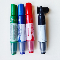 Marqueurs et stylos effaçables rechargeables de haute qualité de la marque HB, grand format, encre blanche, rouge, bleue, verte et noire, pour le bureau et l'école