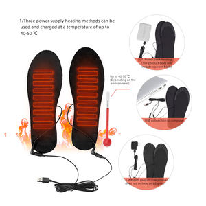 Semelles chauffantes électriques USB intelligentes pour l'hiver, unisexe, pour bottes et chaussures de sport – Nouveauté très demandée - Product Image 2