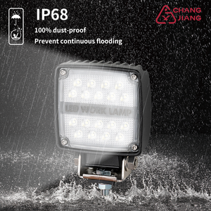 CJTD 시리즈 하이 퀄리티 20W 18 램프 사각 <span class=keywords><strong>LED</strong></span> 작업등 야외 트럭 굴삭기 조명 주로 만든 자동차 조명 액세서리 - Product Image 4