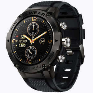 New Arrival K22 Smartwatch Waterproof BT Call 400mah Battery Music <b>Control</b> Wristband Men Smart Watch - Product Image 1