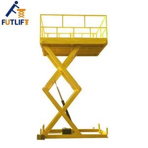 500 किलोग्राम 2000 किलोग्राम इलेक्ट्रिक पैलेट कैंची 2 मीटर प्लेटफॉर्म थोक के साथ आउटडोर लिफ्ट प्लेटफॉर्म थोक - Product Image 3