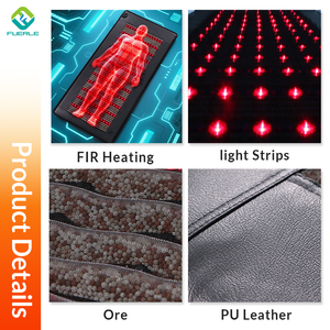 Fuerle Duy Nhất Nệm Sưởi Ấm Pemf Mat 180 Ánh Sáng Với Quặng Chuyên Nghiệp Entropy Giảm Hồng Ngoại Pemf Mat - Product Image 2