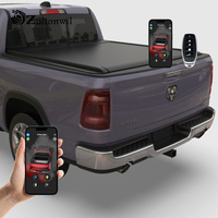 Couverture de benne rigide rétractable en aluminium Zolionwil pour Dodge Ram 1500 Rebel DT 6.4 5.7ft 2010 2014 2015 2019 2020 2026
