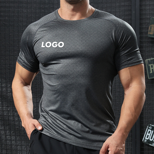 Maglia Sportiva Uomo Manica Corta Maglietta Compressione Palestra Traspirante Asciugatura Rapida T-Shirt Running Bianco S