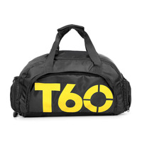 Mochila de Gimnasio con Compartimento para Zapatos, Bolsillo Impermeable Interior, Gran Capacidad, Mochila Deportiva Personalizada con Logotipo