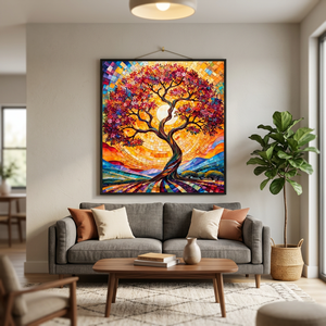 Kit de Pintura por Números Personalizado <span class=keywords><strong>para</strong></span> Adultos, Árbol del Dinero, Pintura Acrílica sobre <span class=keywords><strong>Lienzo</strong></span>, Decoración de Pared <span class=keywords><strong>para</strong></span> el Hogar, Regalo, Venta al por Mayor - Product Image 4