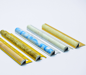 Fabbrica in lega di alluminio profilo decorativo in metallo strisce bordo protettore <span class=keywords><strong>per</strong></span> <span class=keywords><strong>piastrelle</strong></span> angolo - Product Image 3