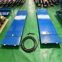 Pont élévateur à ciseaux encastré 3500 kg certifié CE, 1,8 m, en acier au manganèse épaissi, hydraulique, petit élévateur à ciseaux pour réparation automobile