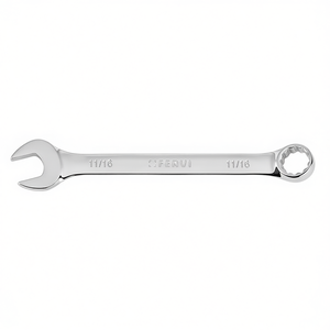 Fervi Combination <b>Wrench</b> 11/16 Inch Chrome Plated Mirror Polished - Product Image 2
