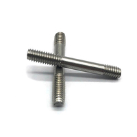 M8-M25 Double End Stud Bolts 8.8 Grade with Two Hex Nuts DIN976 Carbon Steel Stainless Steel