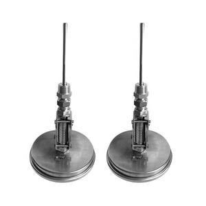 درجة حرارة عالية 0-200C مقياس حرارة ثنائي المعدن صناعي قابل للتعديل مضاد للتآكل - Product Image 4