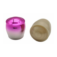 Bouchon à vis en plastique de 28 mm de large, résistant aux fuites, finition lisse, pour bouteilles et pots de lotions, crèmes, emballages de soins personnels