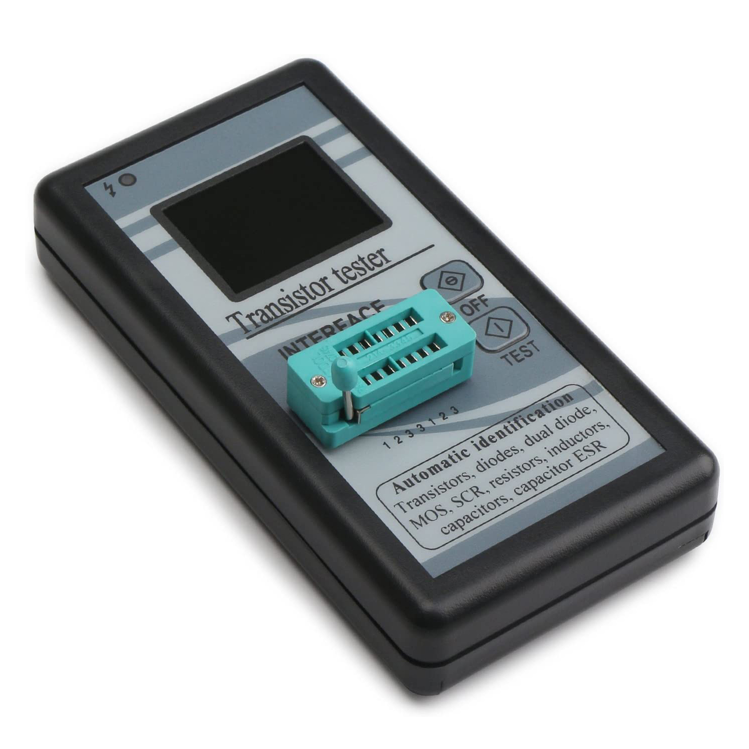 Aideepen Transistor Tester - Automatic LCR ESR Meter With Color Display For Components Testing